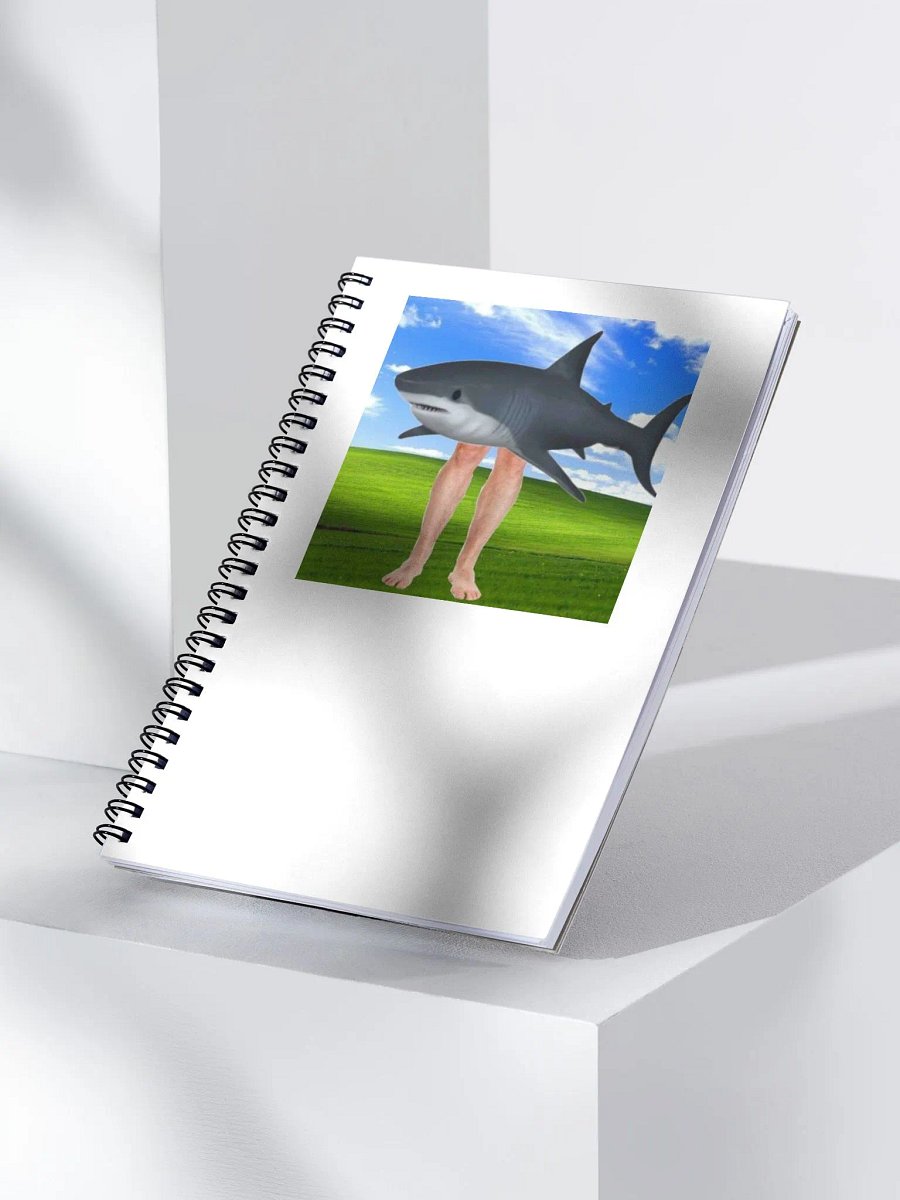 Shark Religion Funny Notebook product image (3)