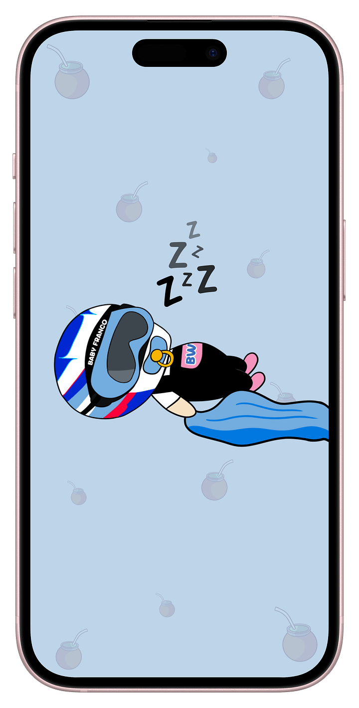 Sleeping Baby Franco - Phone Wallpaper (Updated) product image (1)