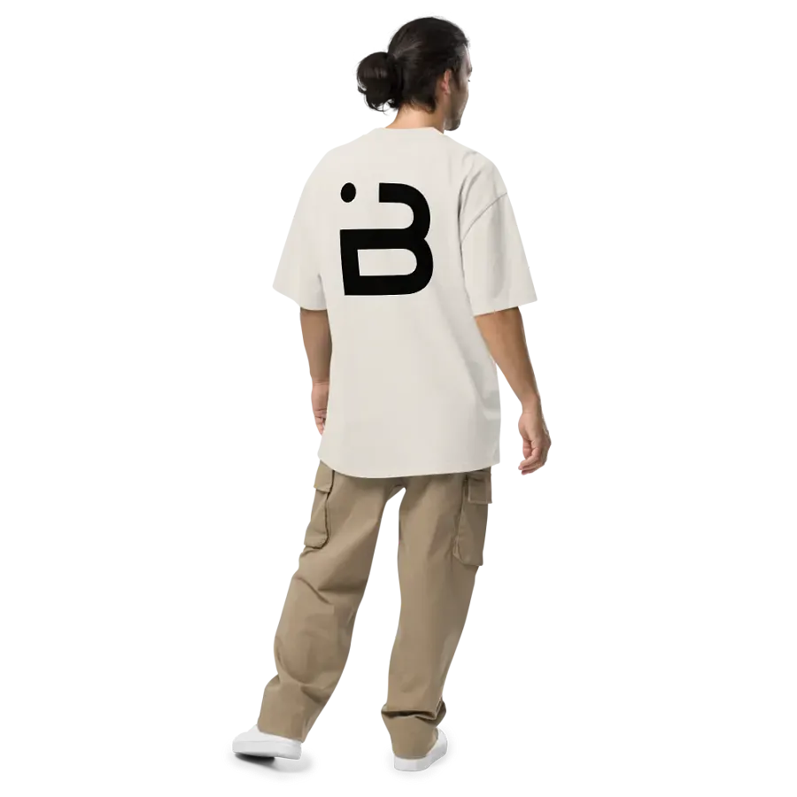 BUIII Originals Logo Premium Oversized T-shirt product image (7)