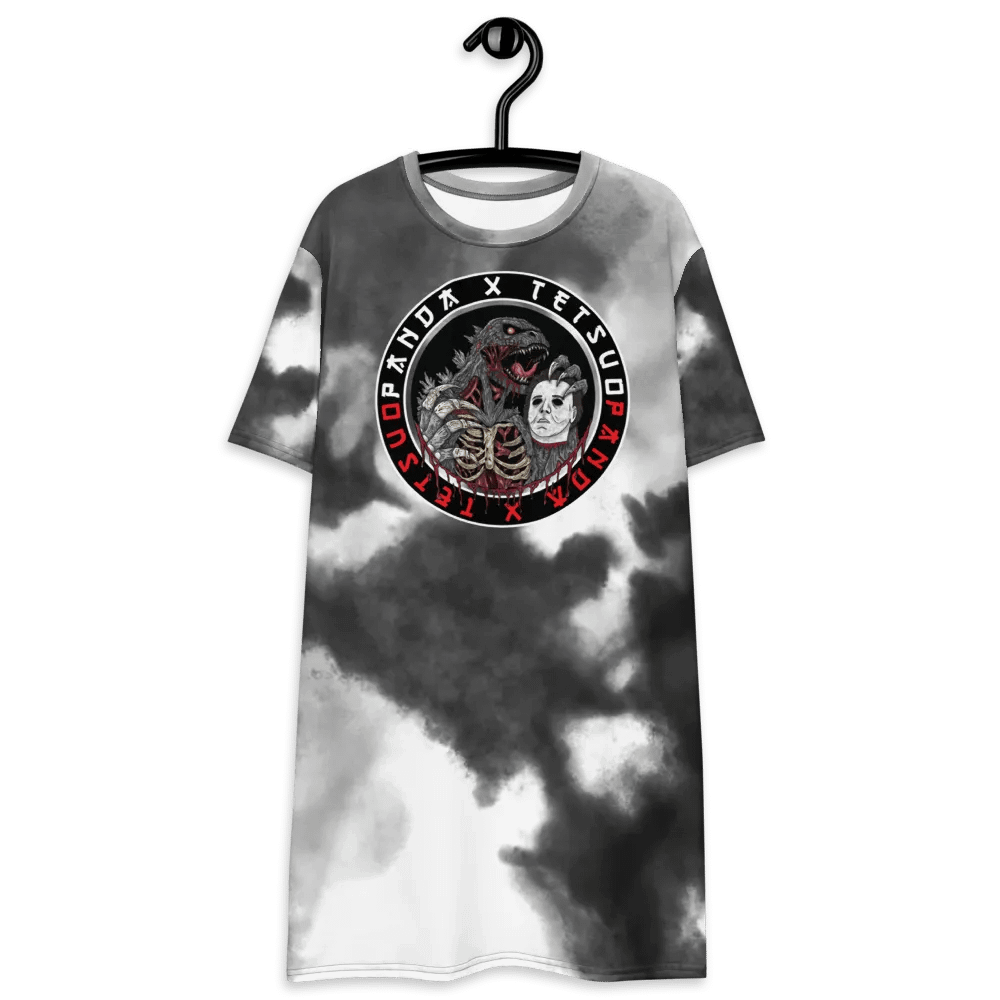 God of Carnage T-Shirt Dress (Northern Lotus Design) product image (4)