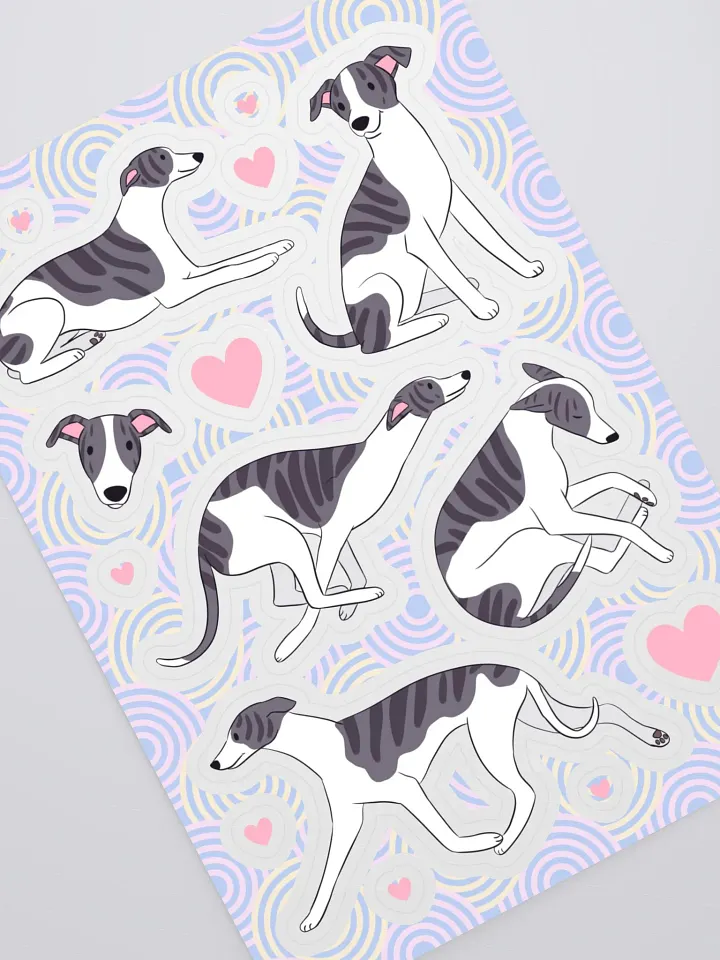 Loveable Whippet Sticker Collection product image (2)