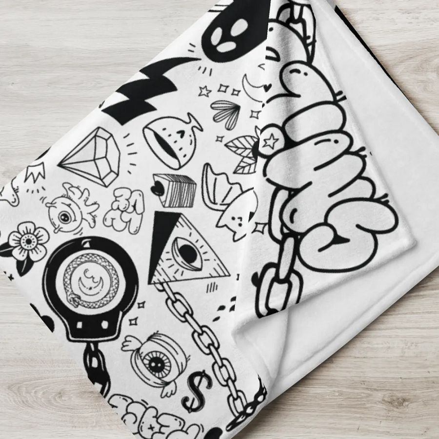 Forensick Throw Blanket product image (6)