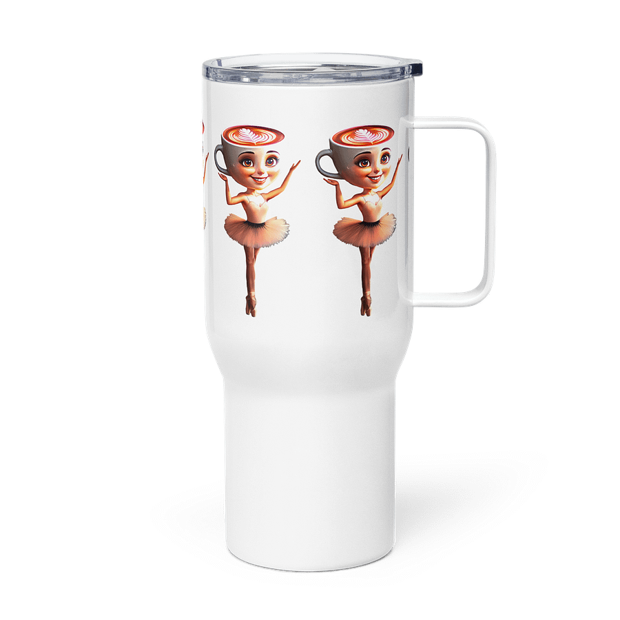 Ballerina Cappucina – Elegant Coffee Dancer Art Travel Mug product image (4)