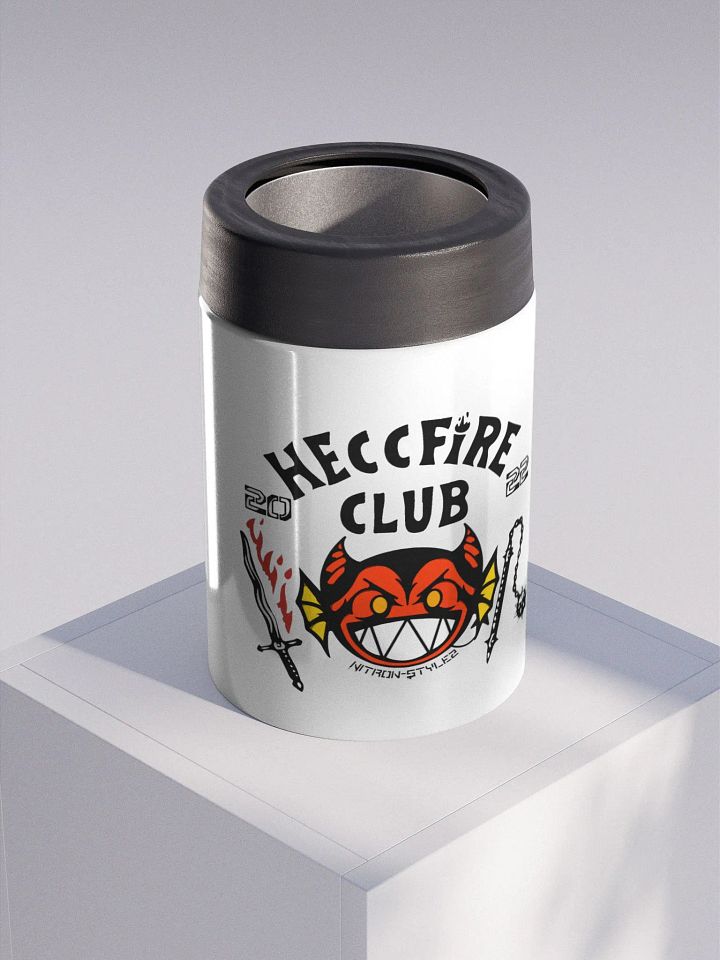 Weirder Stuff Collection - Heccfire Club Stainless Steel Koozie product image (2)