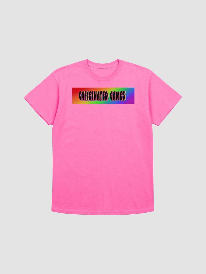Caffeinated Games Pride Tee product image (1)