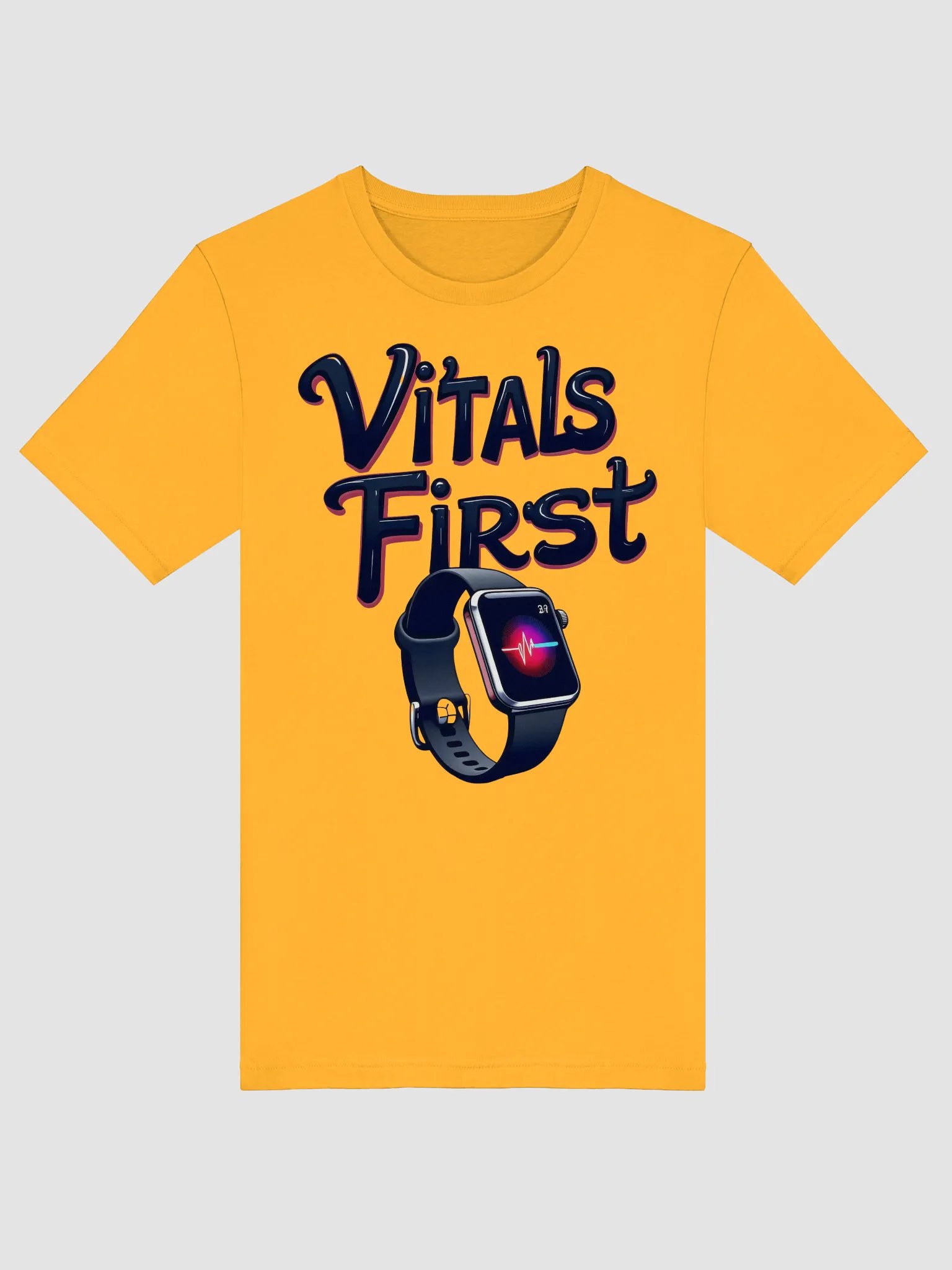 Vitals First Smartwatch T-Shirt product image (41)
