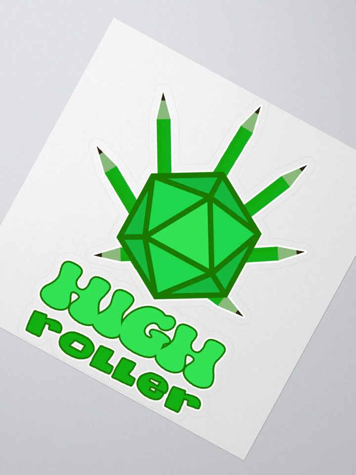 High Roller TTRPG Sticker product image (2)