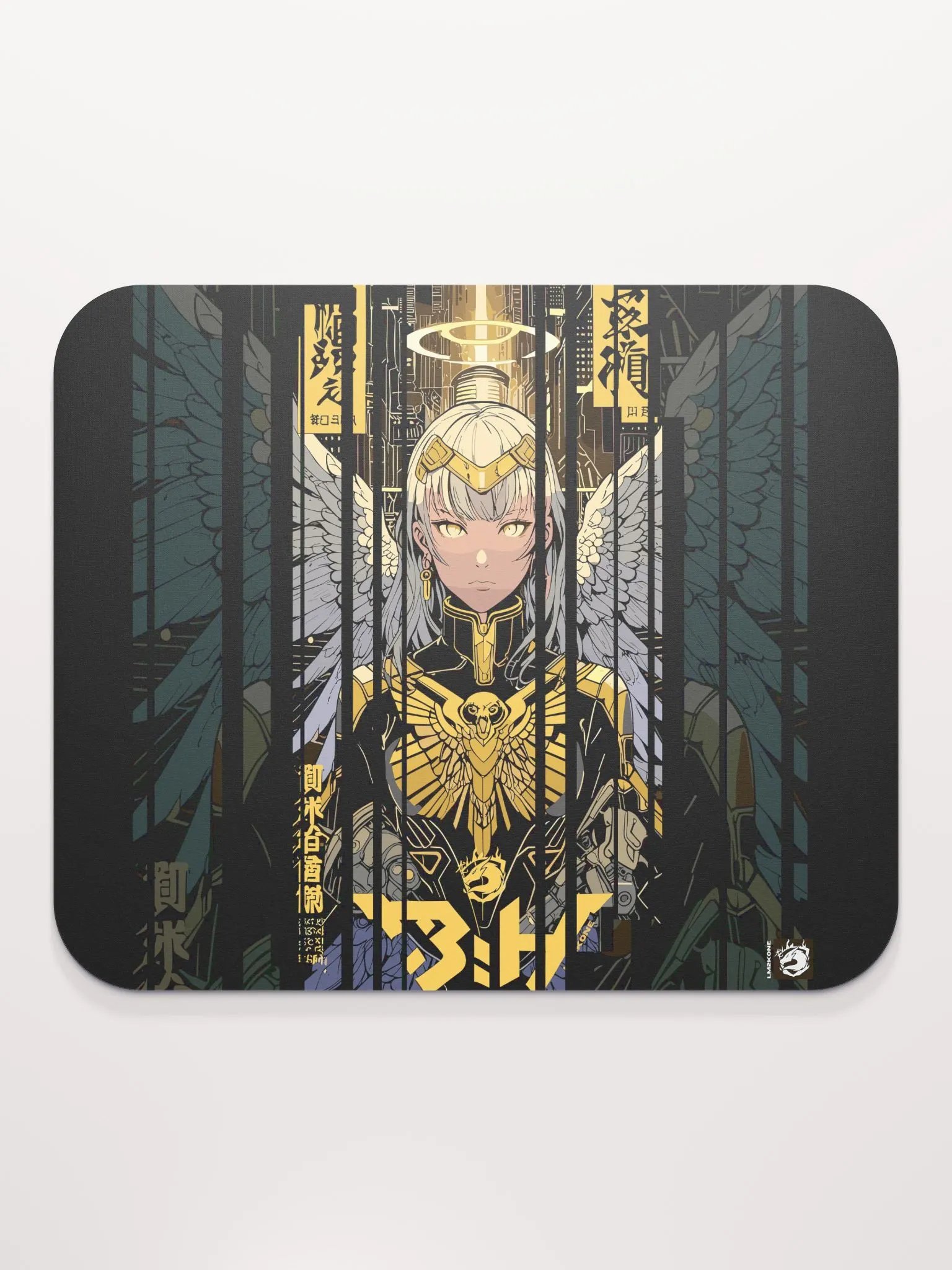 Futuristic Angel Mouse Pad product image (5)
