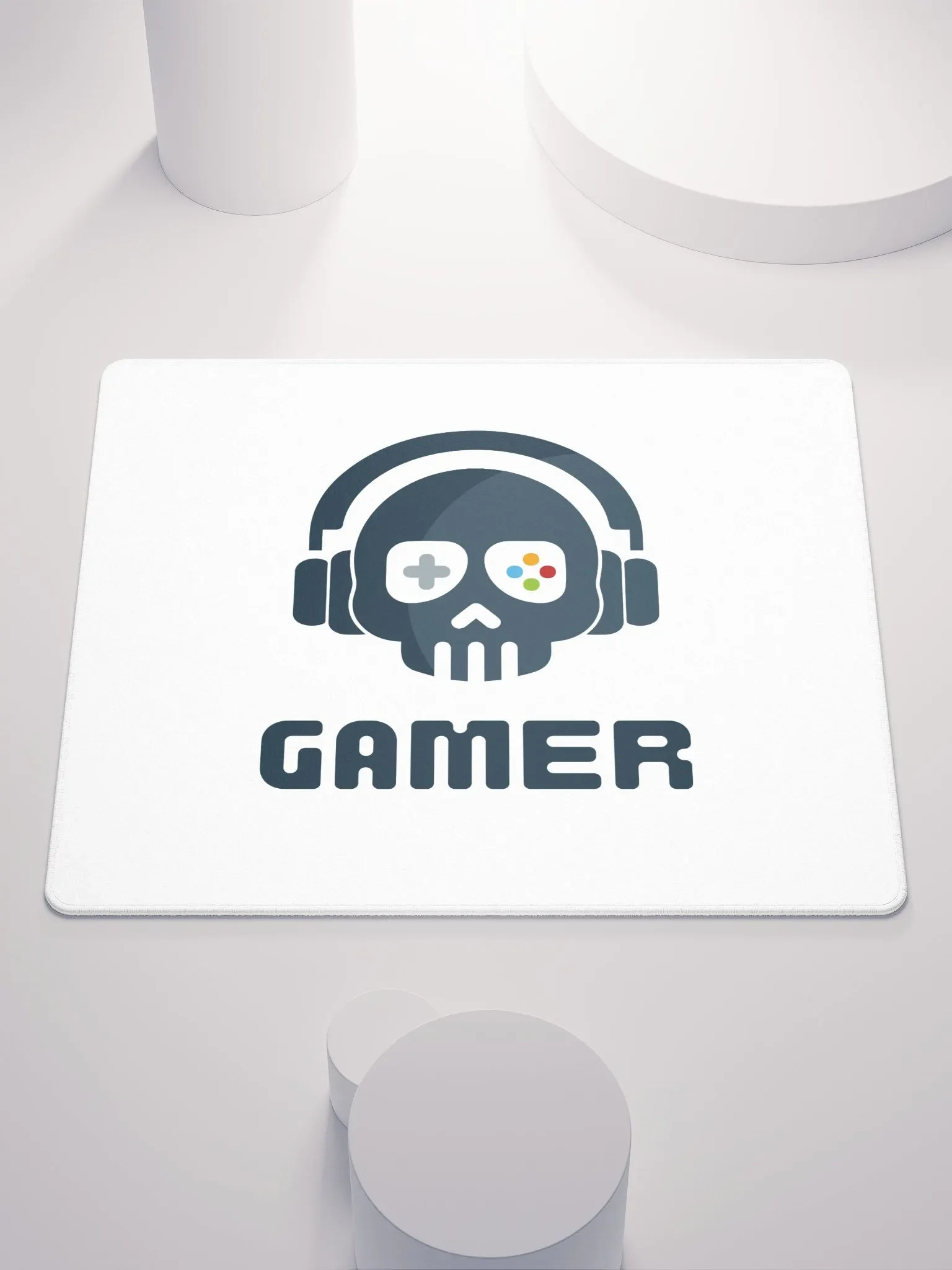 Gamer's Skull Mouse Pad product image (1)