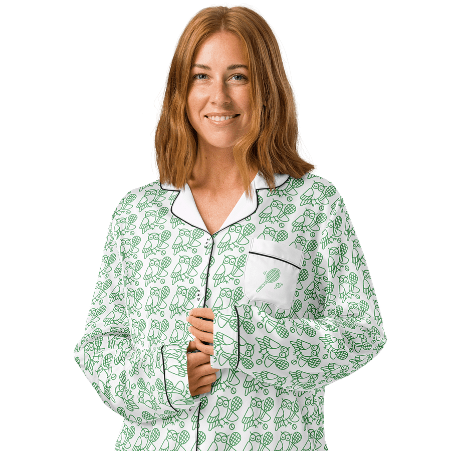 Vibrant Tennis Dreams Women's Pyjama Top product image (4)