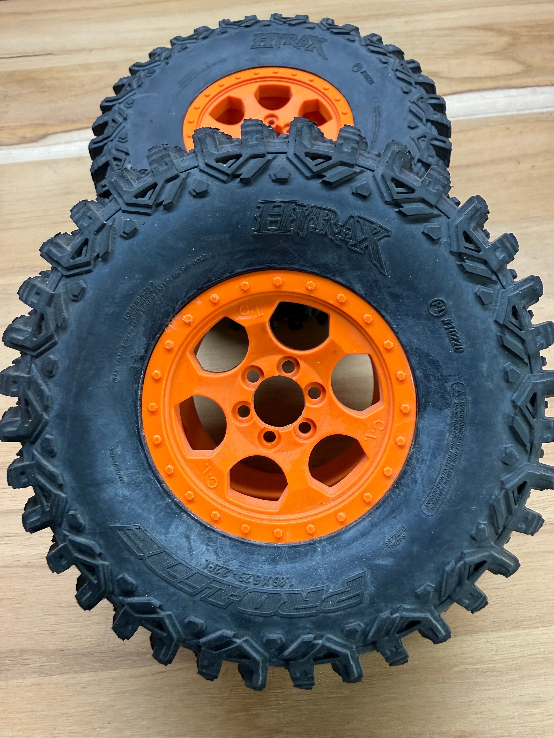 2.2 Wheelset - Proline Hyrax LP, C.I. Dual Stage Foams, C.I. Glued on Rims product image (2)