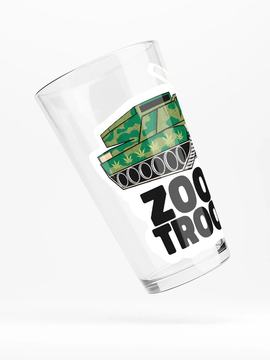 Zoot Troop Leafless large logo glass product image (4)