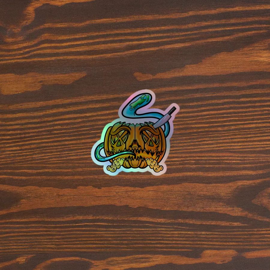 spooky pumpkin sticker product image (5)