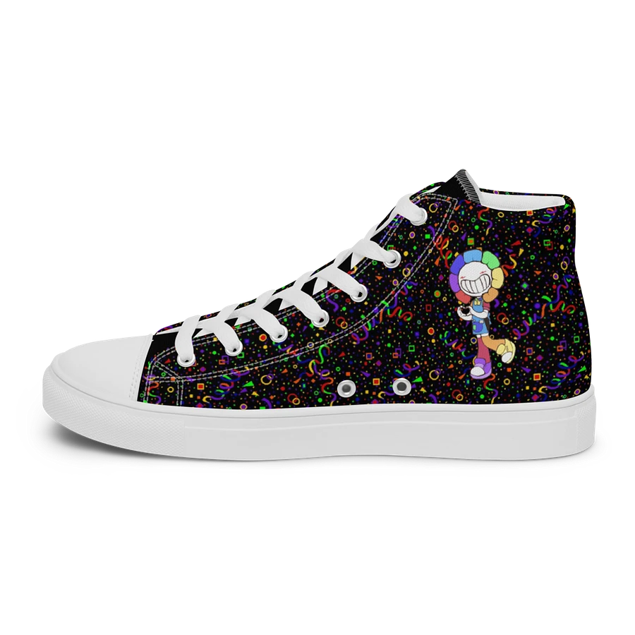 Black Arcade and White Chibi Flower and Jiggy Sneakers product image (26)