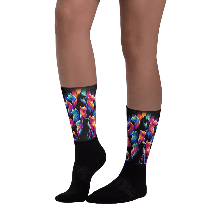 Black Foot Sublimated Socks product image (3)
