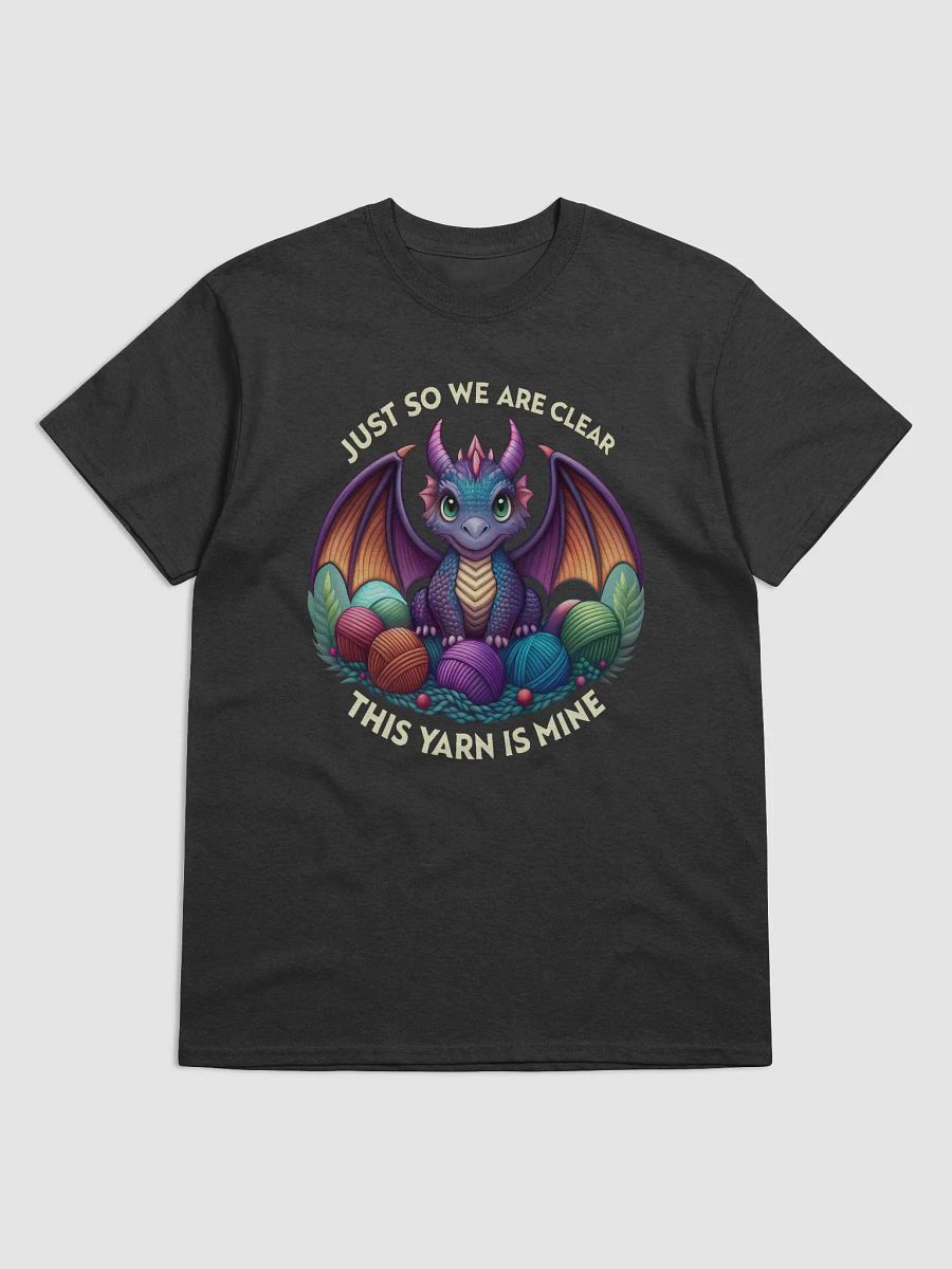 Adorable Yarn Guardian Dragon T-Shirt – Funny Knitting & Crochet Gift for Crafters product image (9)