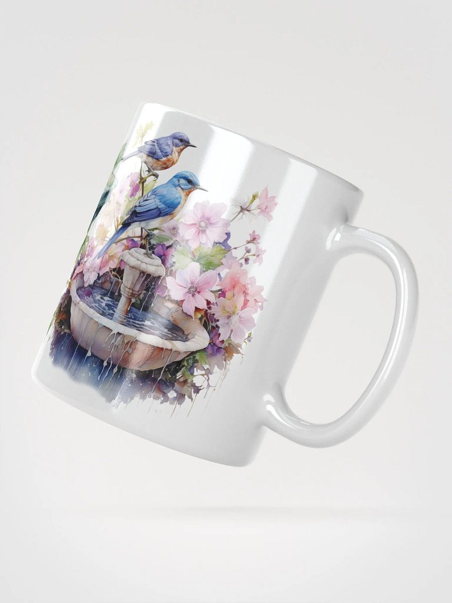 Serene Garden Birdbath Mug product image (3)