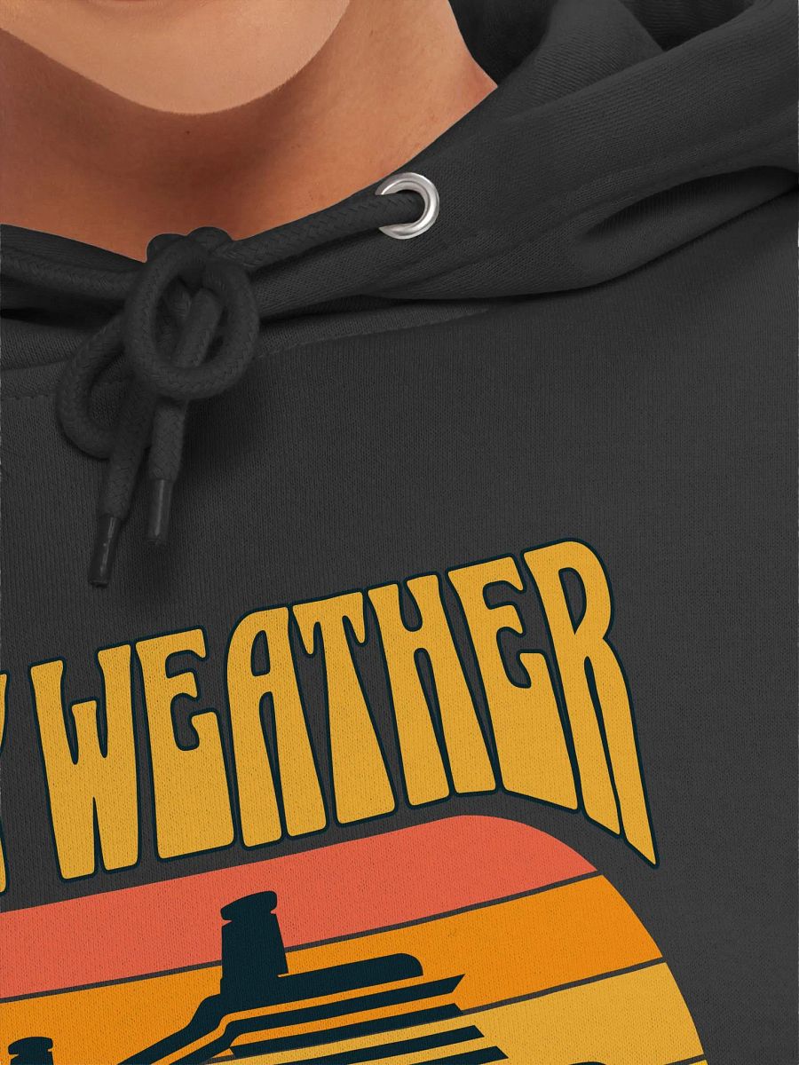 Any Weather is Cruising Weather Retro Hoodie product image (7)