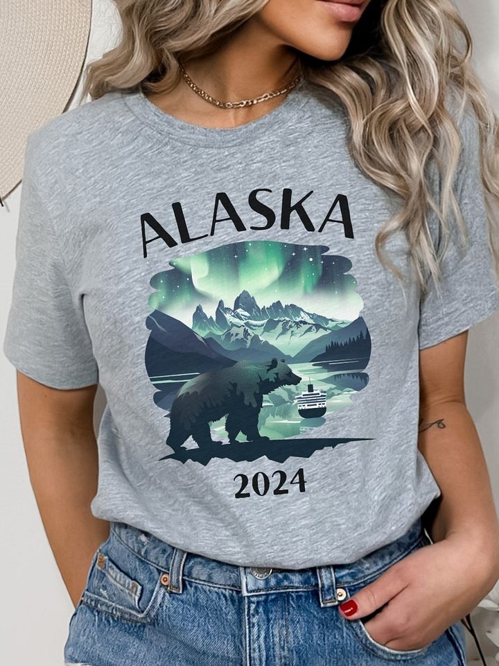 Alaska Wildlife 2024 Adult Light T-Shirt product image (1)