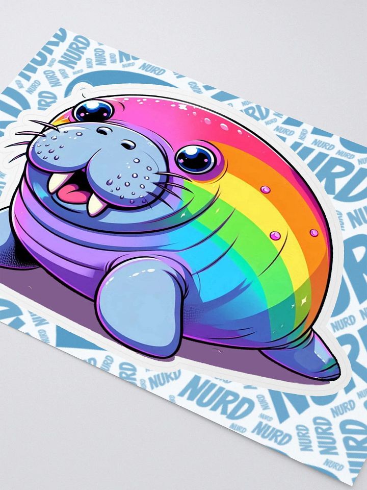 Hue Manatee Sticker (large) product image (2)
