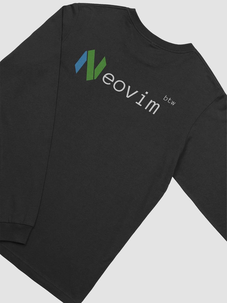 NeovimBTW - I Use Neovim(btw) Long Sleeve Tee product image (4)