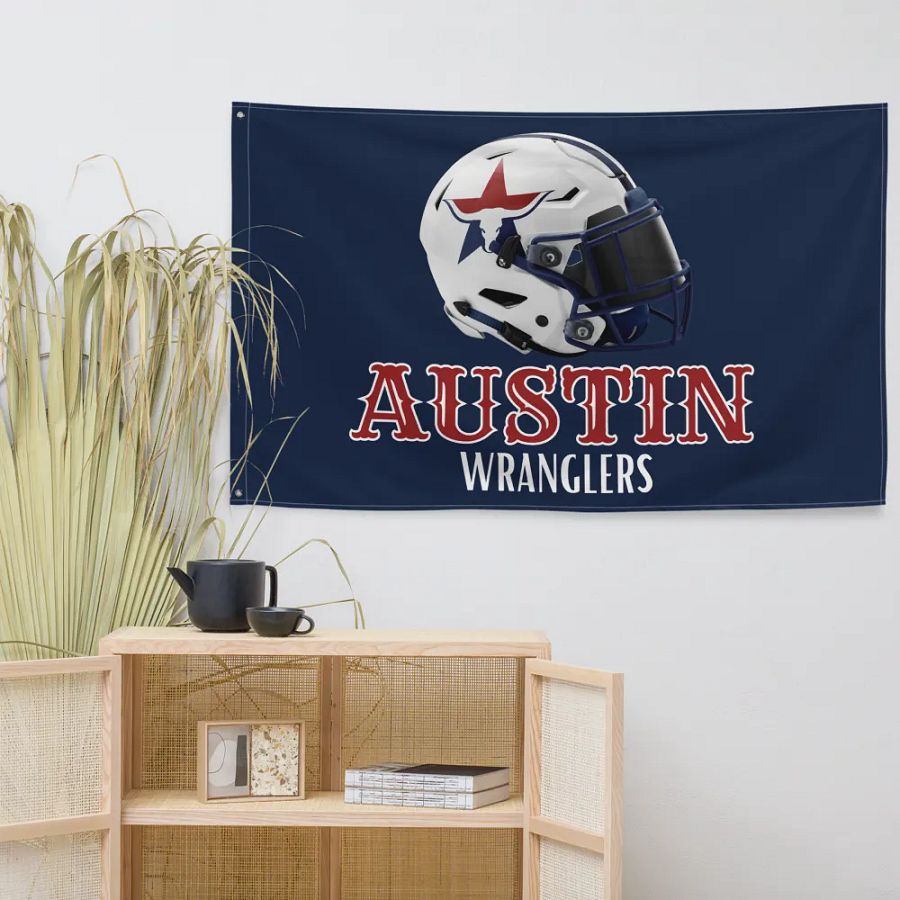 Austin Wranglers Team Flag product image (7)