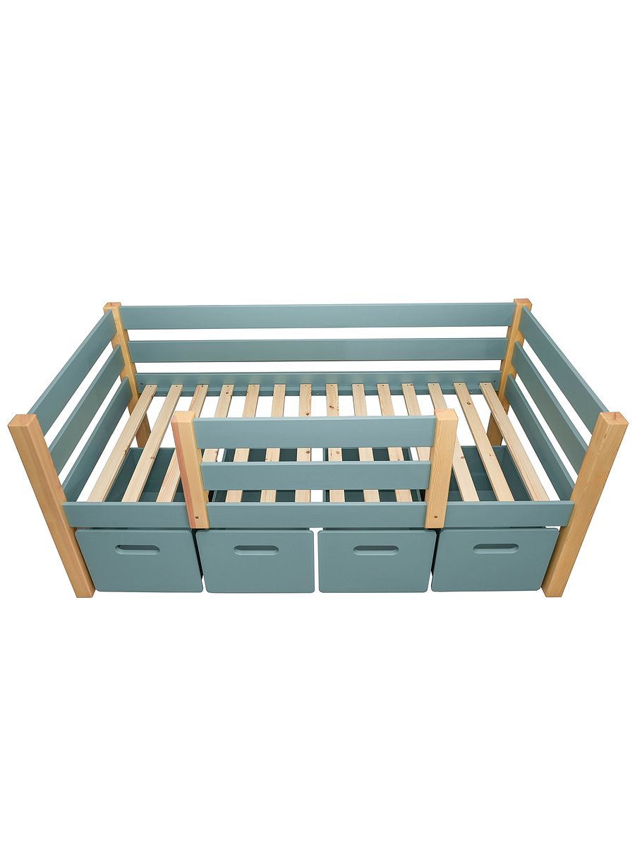 Kids Bed with Slide & Storage | Digital Plans product image (7)