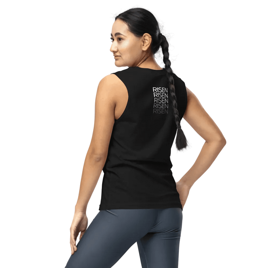 Risen Slogan Muscle Tank product image (12)