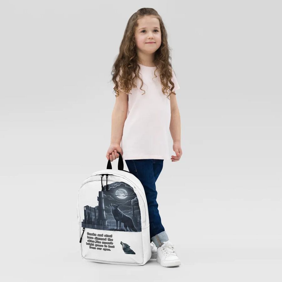 Lunar Lament All-Over Print Backpack product image (4)