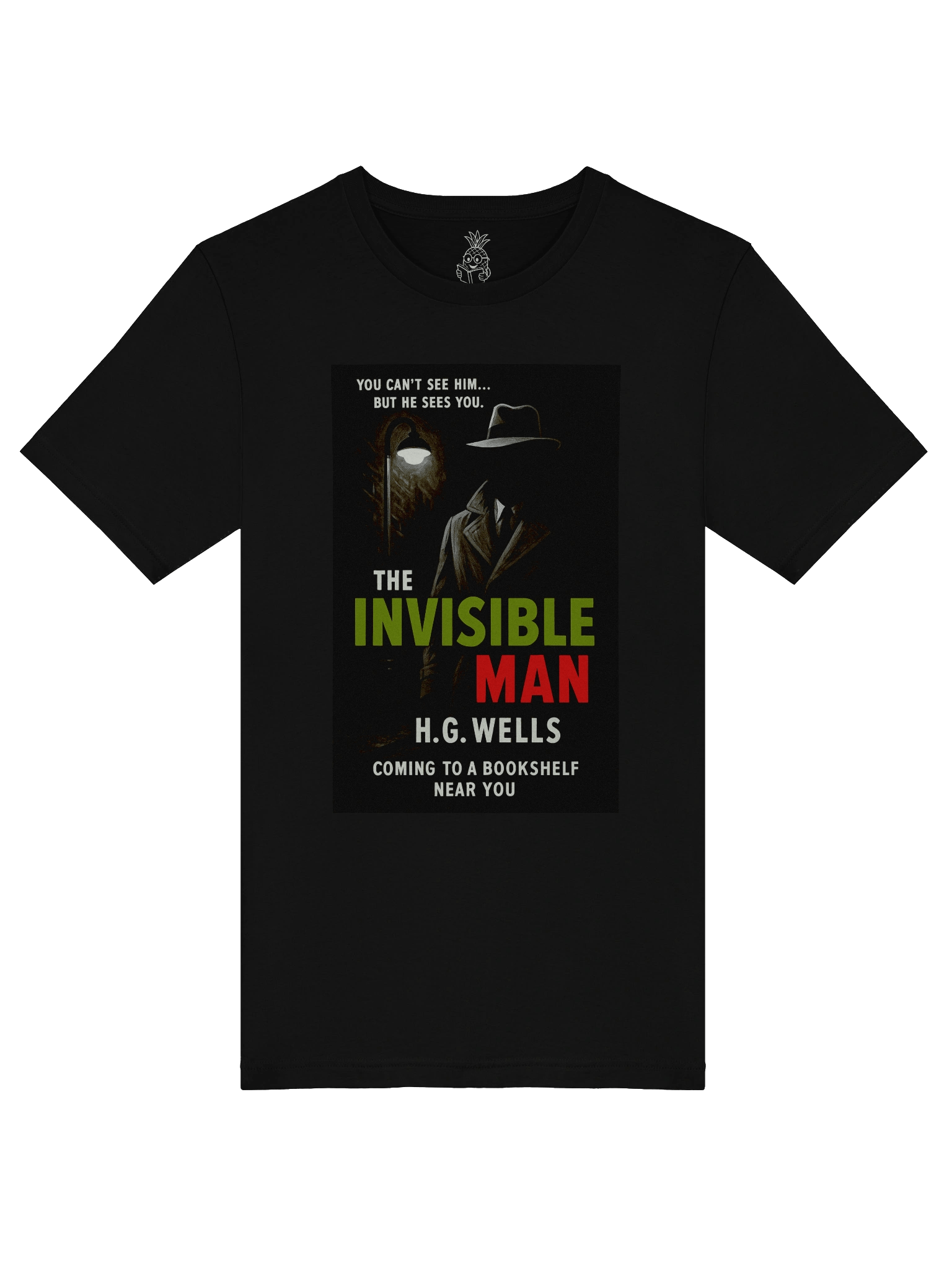 "The Invisible Man" 1950's Faux Retro Film Poster H.G. Wells Unisex T-Shirt product image (5)