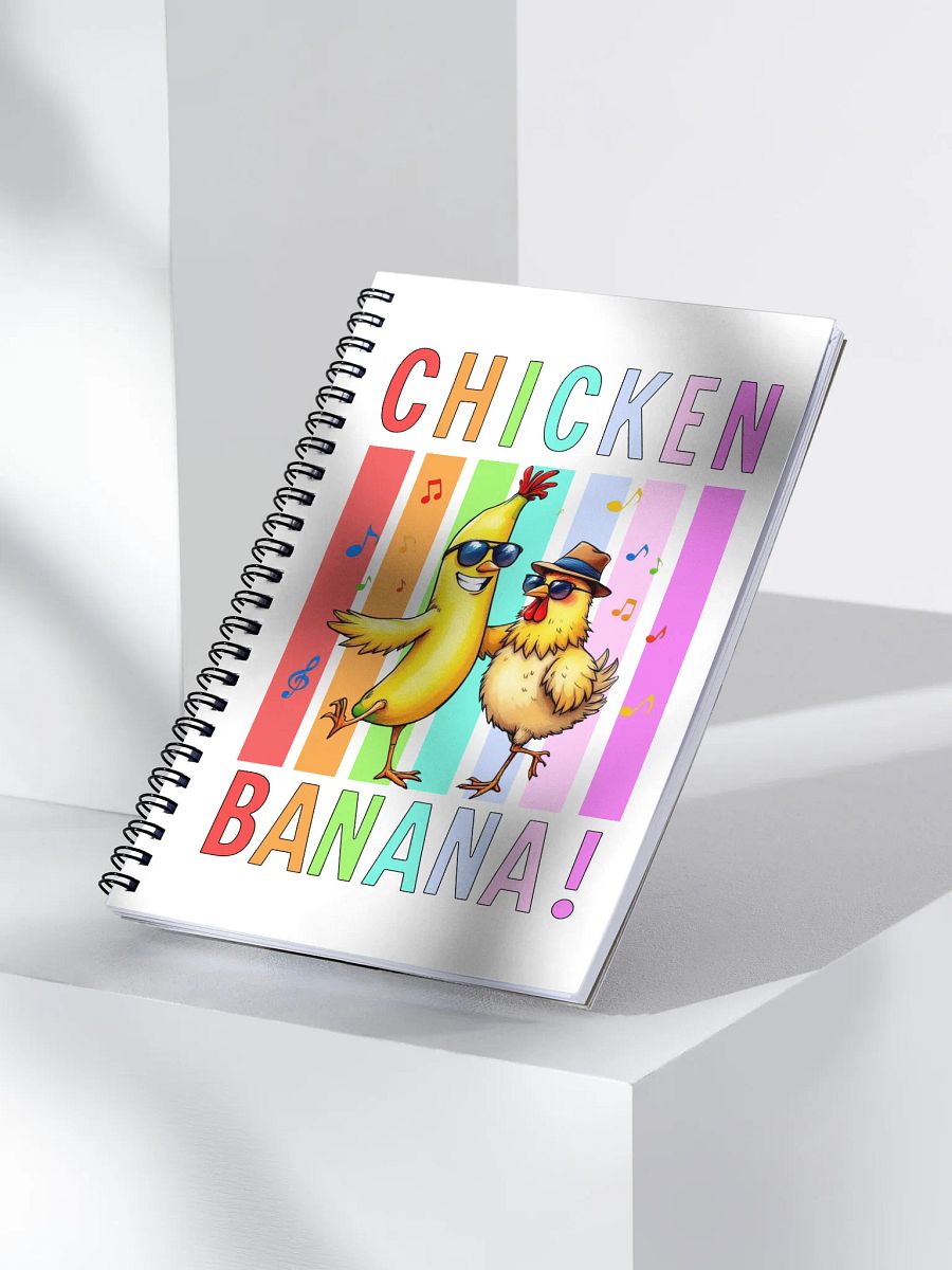 Chicken Banana Funky Notebook product image (3)