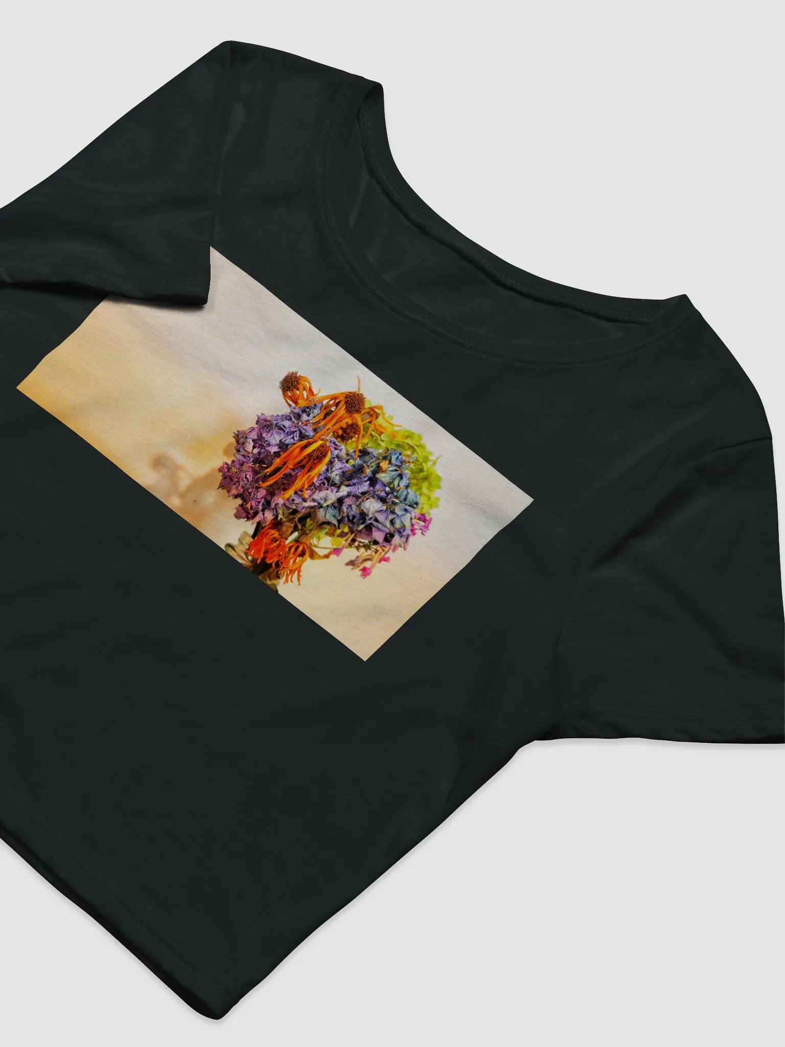 Dead Flowers Art Crop Top product image (7)