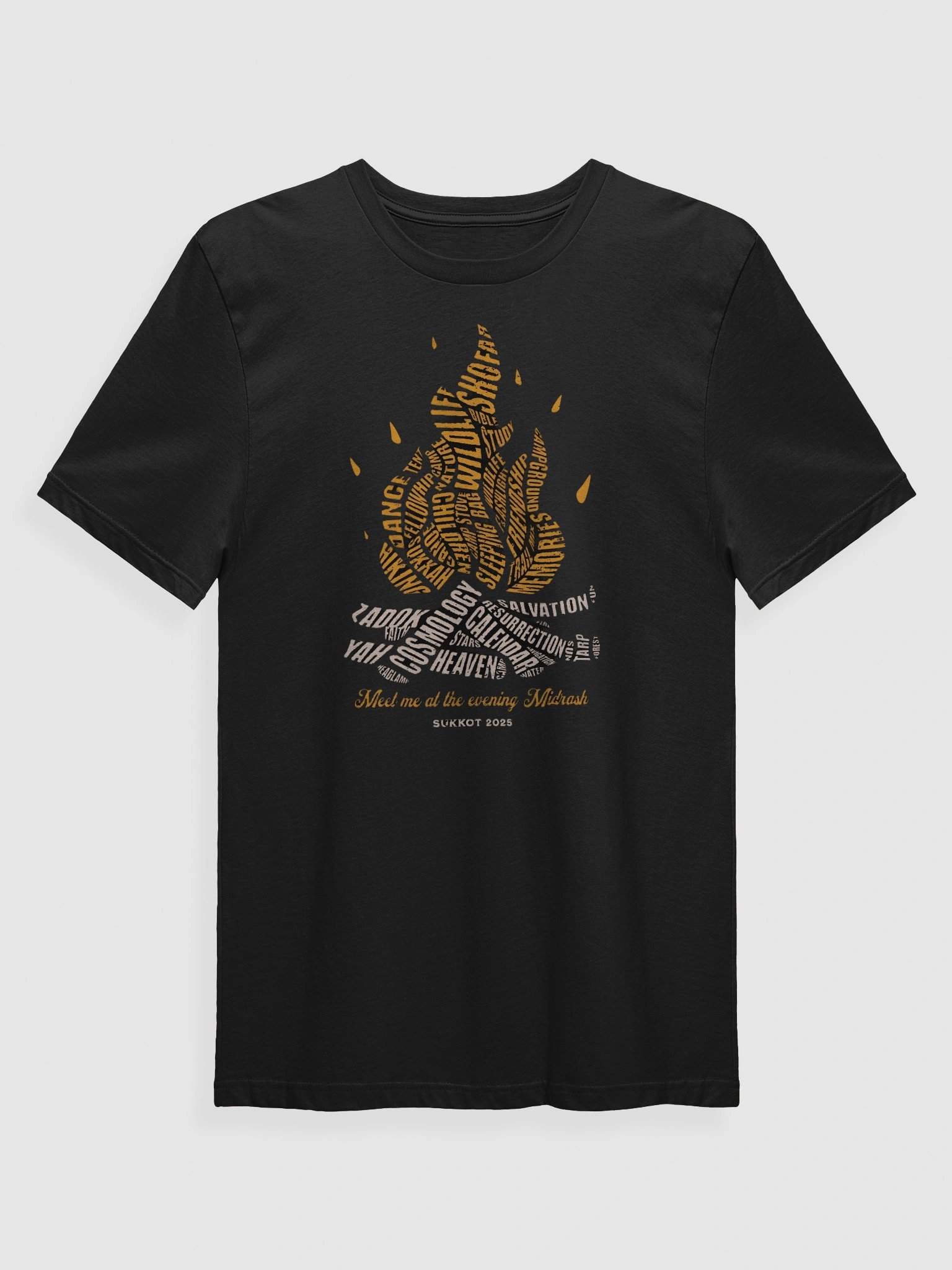 Meet Me At the Evening Midrash - Sukkot 2025 Tee product image (1)