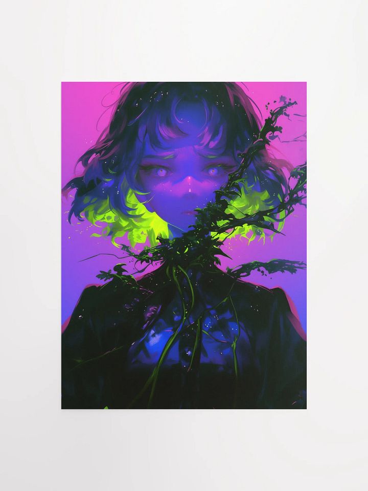 Neon Fantasy Portrait Poster product image (2)