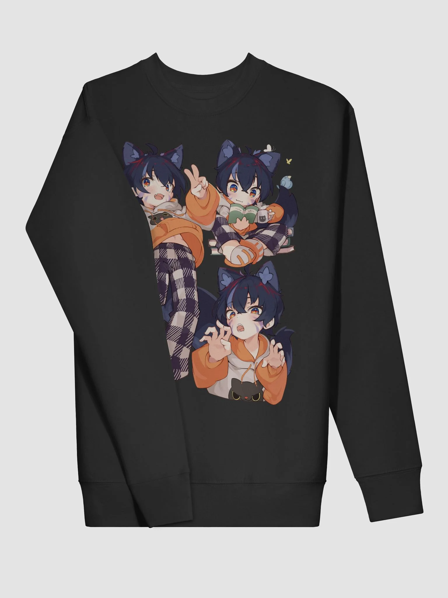 Meow Meow Sweatshirt product image (3)