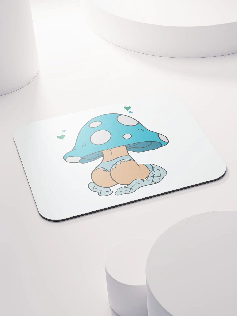 Mushroom Baddie Desk Mat - Dark Blue product image (4)
