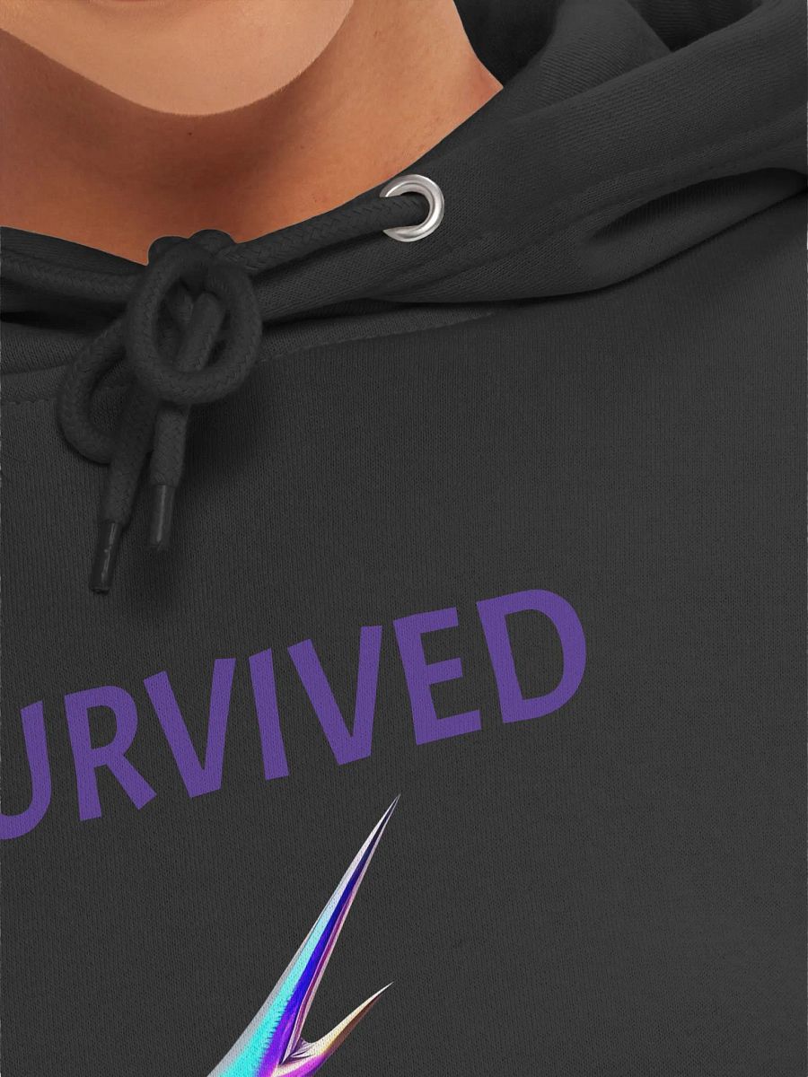 I SURVIVED Lightning Bolt Premium Hoodie product image (28)