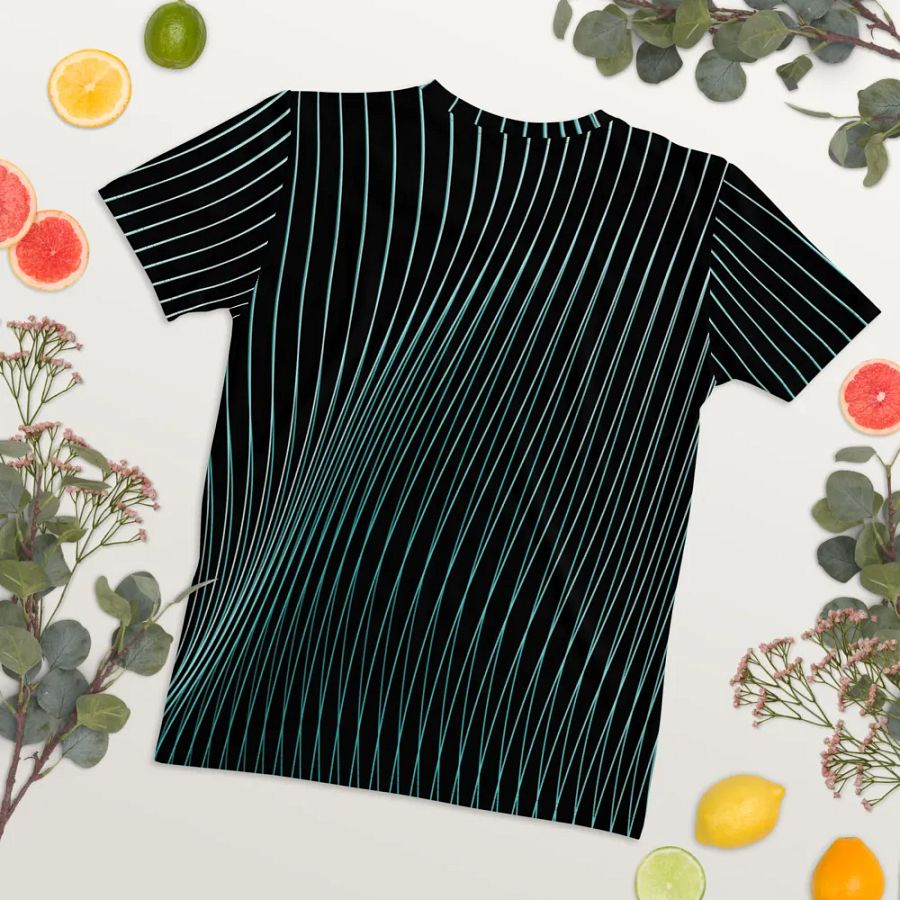 Pretty Peacock All Over Print T-shirt product image (8)