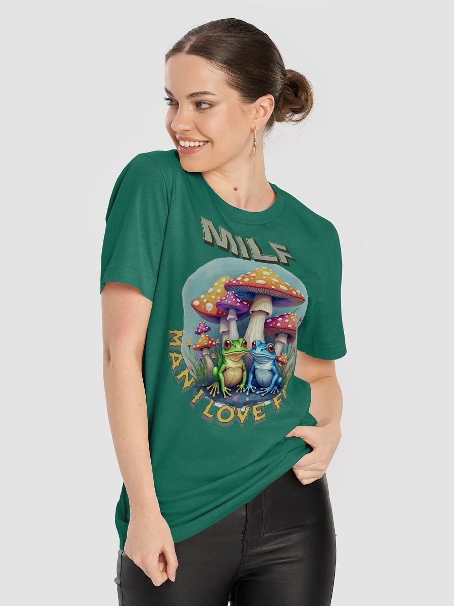 MILF Man I Love Frogs Whimsical and Mushrooms T-Shirt product image (5)