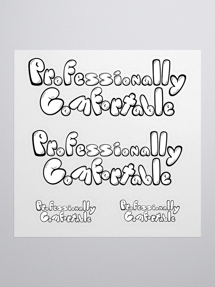 Professionally Comfortable Stickers product image (1)