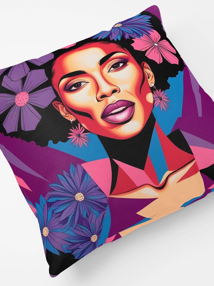 AfroFloral Allure Pillow product image (4)