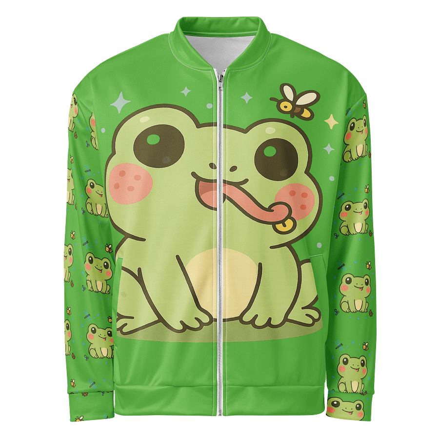 Happy Frog All-Over Bomber Jacket product image (1)