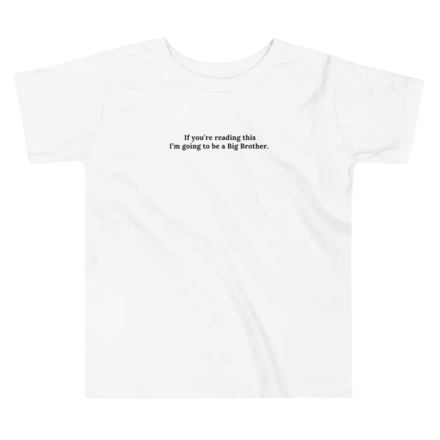 Big Brother To Be - Toddler T-shirt Light Color product image (19)
