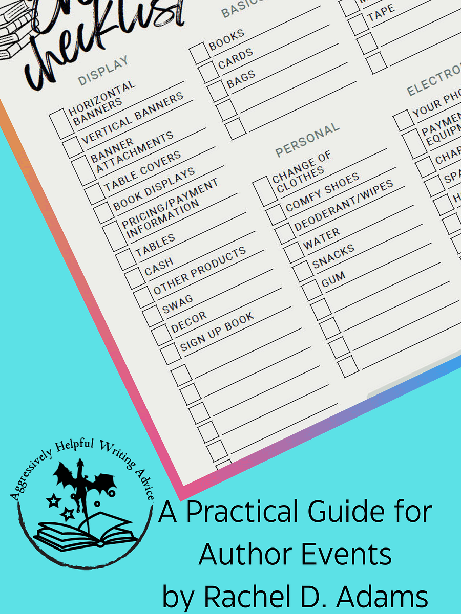 A Practical Guide to Author Events with Checklists product image (1)