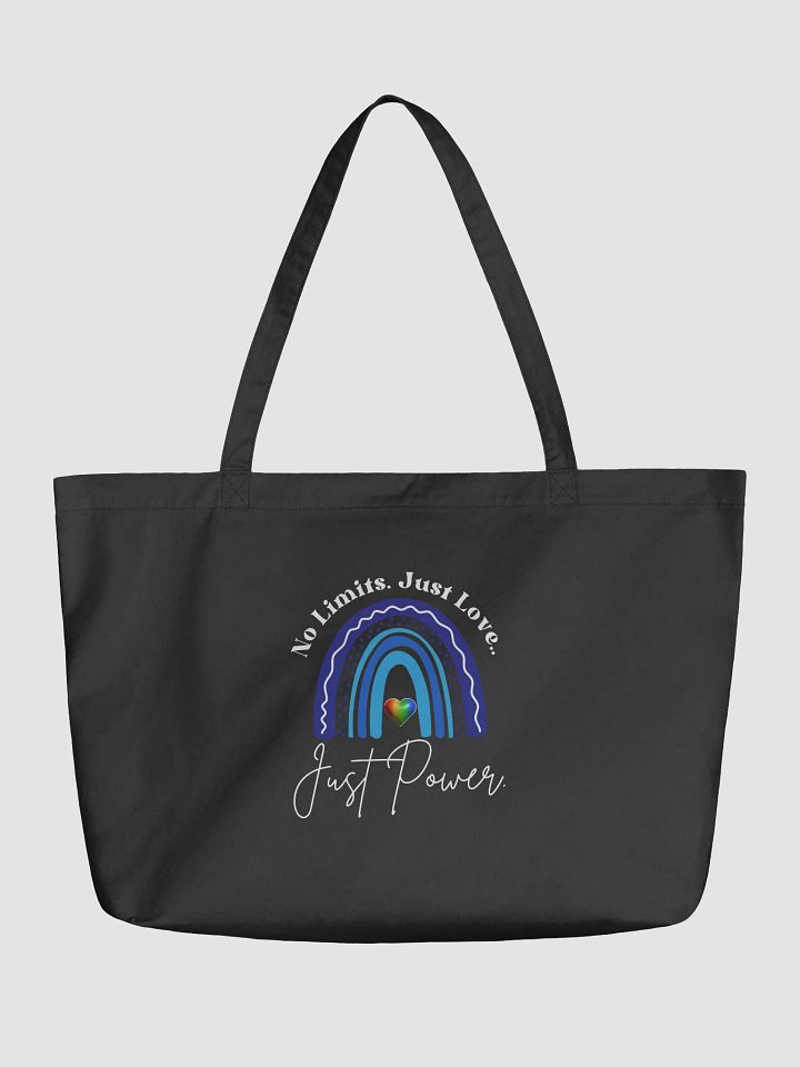 No Limits. Just Love. Just Power. Rainbow Eco Tote Bag product image (1)