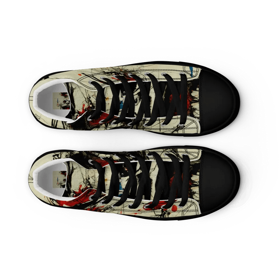Men's Scream of Style, canvas High Tops product image (9)