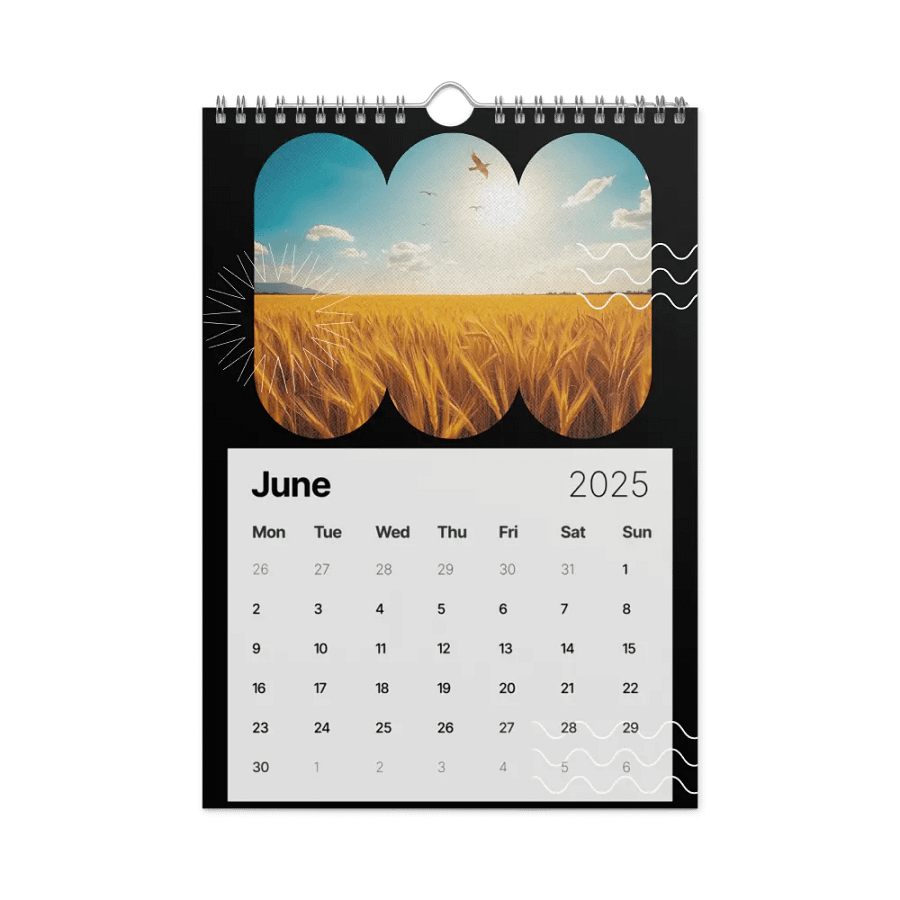 SEASONAL NATURE WALL CALENDAR 2025 product image (8)