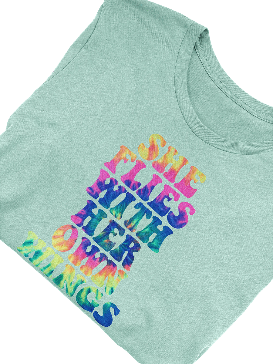 She Flies Tie Dye T-Shirt product image (5)