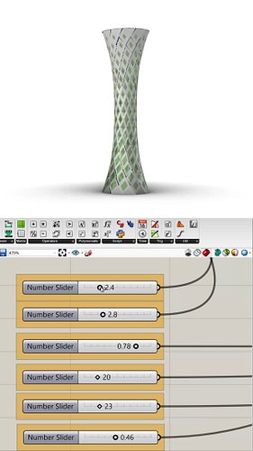 Grasshopper - EX 2 - Graph mapper + Attractor curve
.
Create a parametric tower
.
Grasshopper Tutorial Architecture, 3D model...