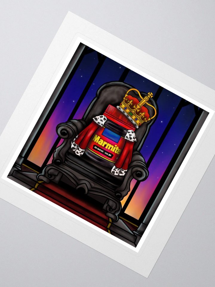 King Marmite Sticker product image (2)